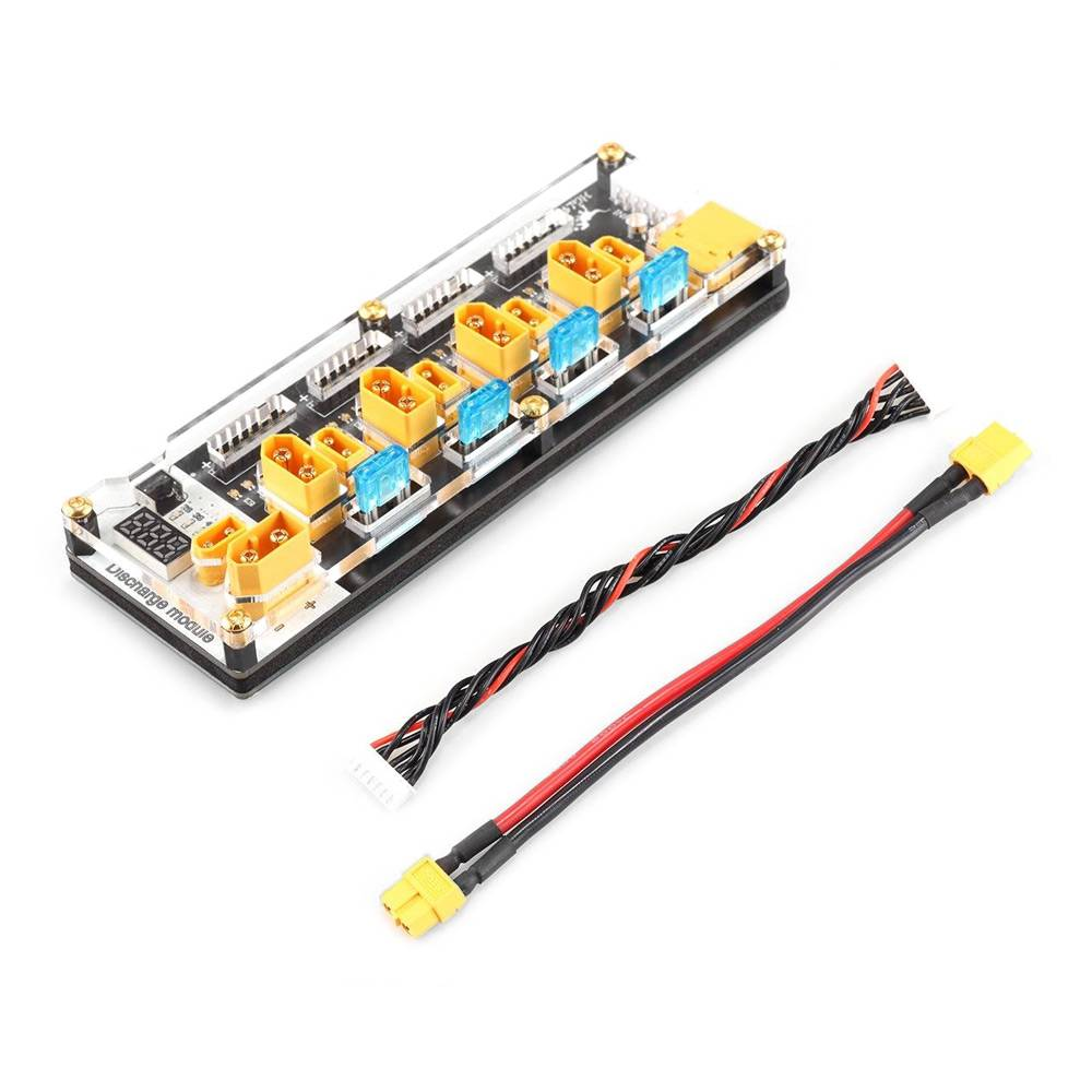 HGLRC Thor Pro Balance Charging Board XT30/XT60 w/ Integrated Discharger - 4 Port - Image 2